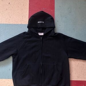 Essentials zipped hoodie